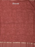 Maheshwari fancy saree for women | grey | zari border | party wear