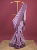 Maheshwari fancy saree for women | grey | zari border | party wear