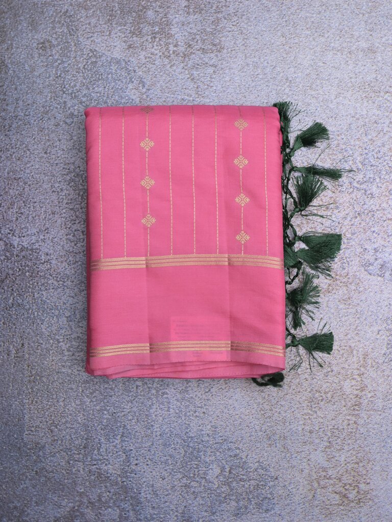 Dupion fancy saree for women | black | zari border | party wear