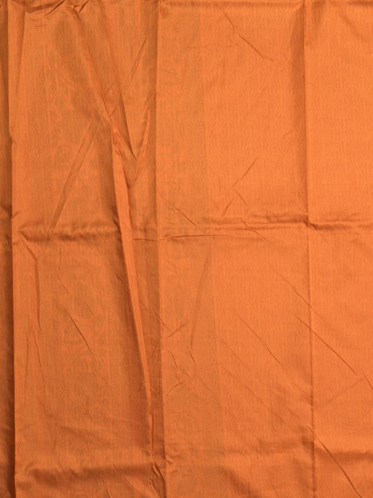 Crape fancy saree cream color allover prints & contrast border with printed pallu and attached plain blouse