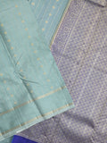 Dupion fancy saree for women | black | zari border | party wear