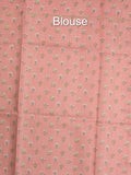 Tussar fancy saree for women | light yellow | plain | printed border