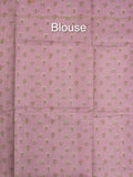 Tussar fancy saree for women | light yellow | plain | printed border