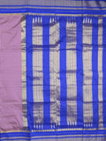 Narayanpet pattu saree for women | blue | zari border | party wear
