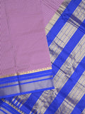 Narayanpet pattu saree for women | blue | zari border | party wear