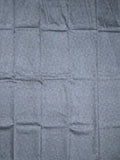 Maheshwari fancy saree grey color allover prints & small zari border and printed pallu and plain blouse