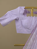 Rocket saree Organza saree in Pastel purple