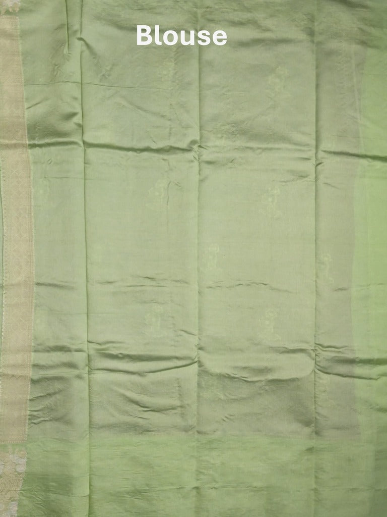 Raw mango fancy saree wine color allover zari motifs & zari border with zari pallu and contrast blouse