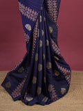 Dupion fancy saree for women | rust orange | allover weaves | party wear