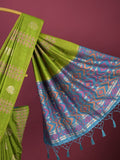 Dupion fancy saree for women | rust orange | allover weaves | party wear