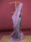 Dupion fancy saree for women | rust orange | allover weaves | party wear