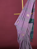 Dupion fancy saree for women | rust orange | allover weaves | party wear