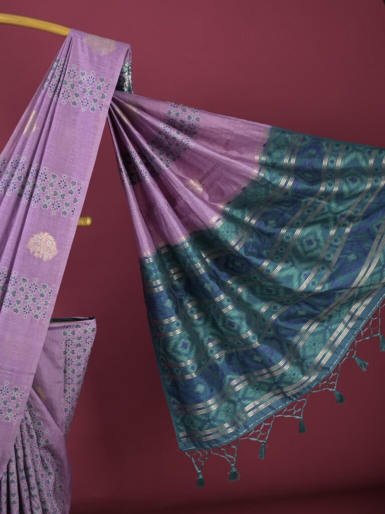Dupion fancy saree for women | rust orange | allover weaves | party wear