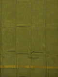 Kalamkari silk saree in cream, featuring a contrast color border and plain matching blouse