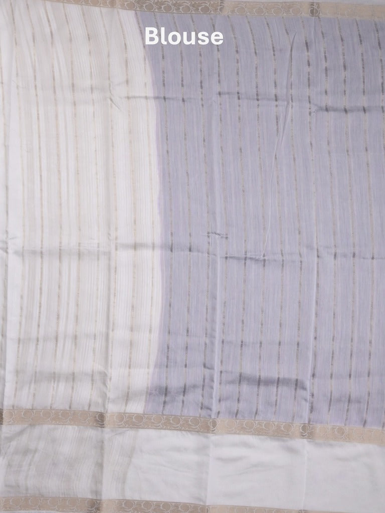 Maheshwari fancy saree ink blue color allover zari motifs & zari border with zari pallu and contrast blouse