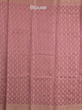 Dupion fancy saree for women | red | zari border | party wear