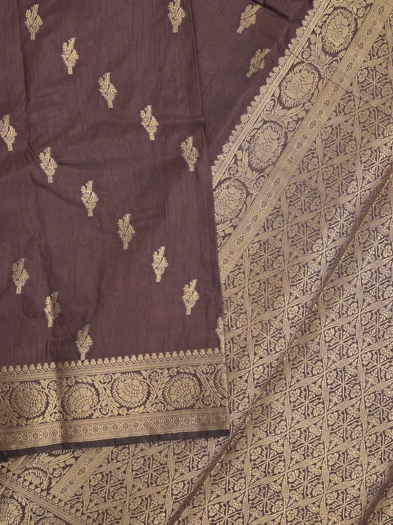 Dupion fancy saree for women | red | zari border | party wear