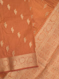 Dupion fancy saree for women | red | zari border | party wear