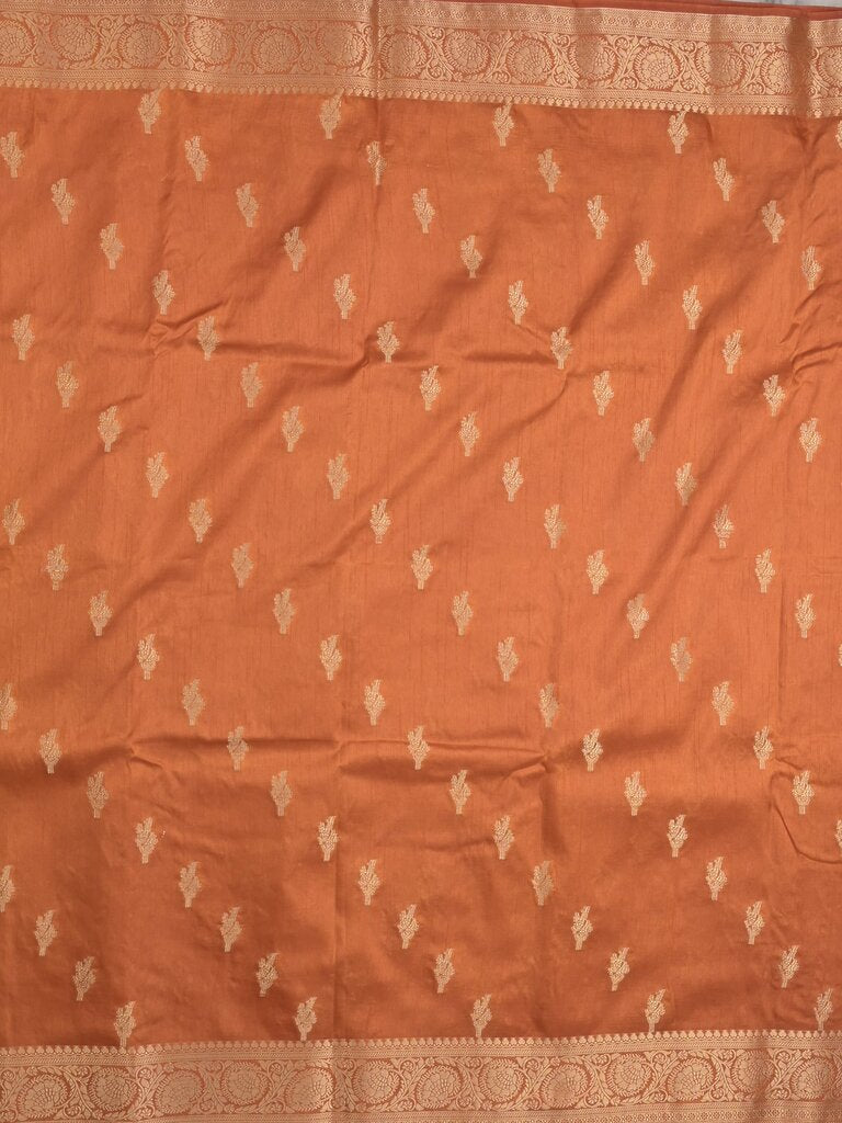 Dupion fancy saree for women | red | zari border | party wear