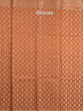 Dupion fancy saree for women | red | zari border | party wear