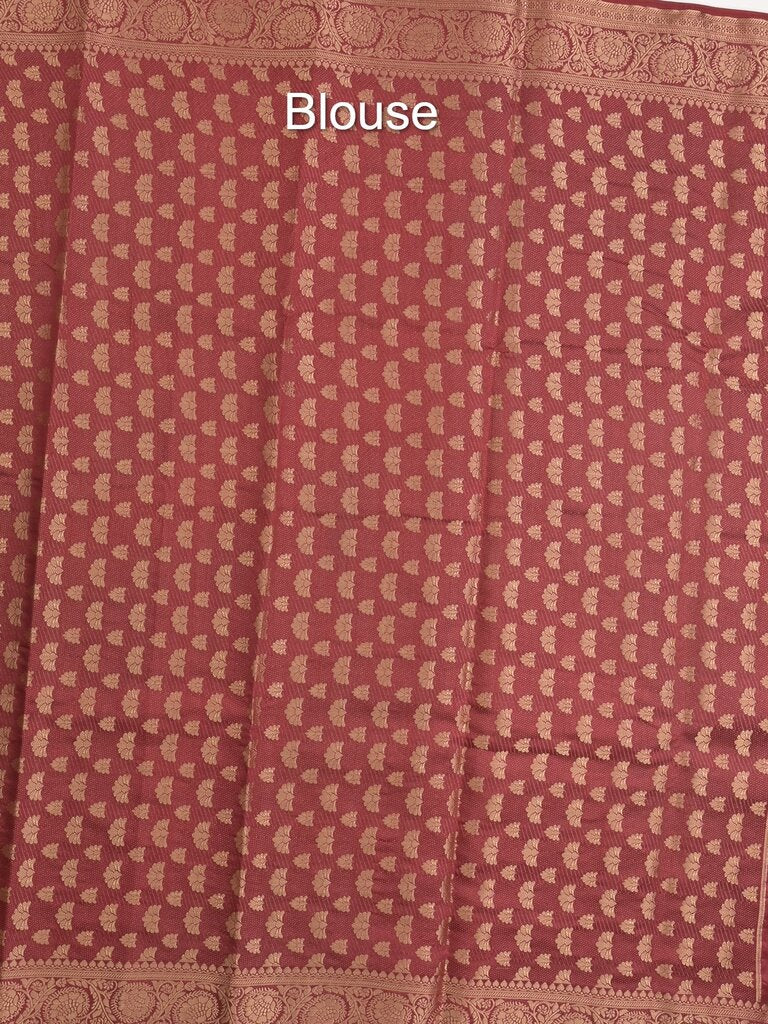 Dupion fancy saree for women | red | zari border | party wear
