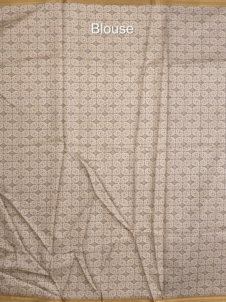 Tussar fancy saree for women | black | printed | party wear