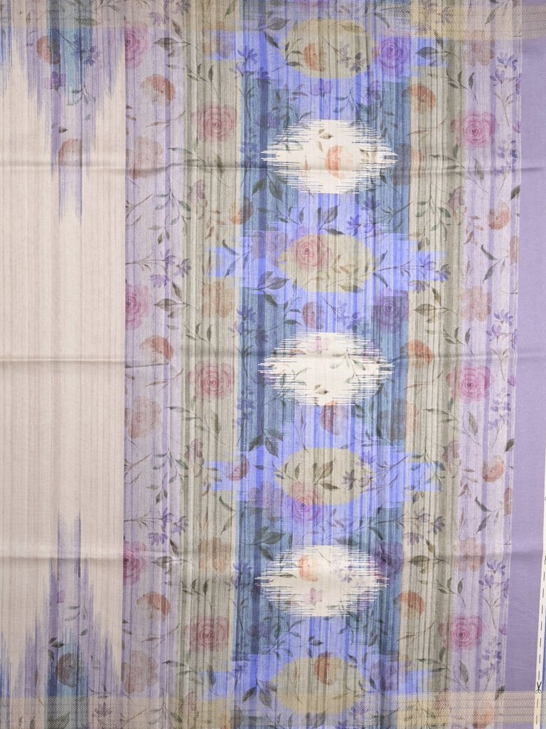 Tussar fancy saree for women | black | printed | party wear