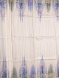 Tussar fancy saree for women | black | printed | party wear