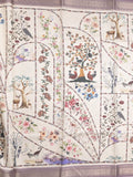 Tussar fancy saree for women | black | printed | party wear