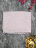 Kota fancy saree pastel purple color allover embroidery & fancy border with running pallu and attached plain blouse