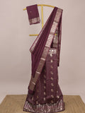 Chiniya silk lehenga set with blouse & dupatta | red | unstitched | party wear