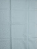 Kota fancy saree pastel blue color allover embroidery & fancy border with running pallu and attached plain blouse