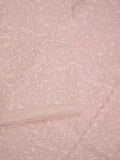 Kota fancy saree baby pink color allover embroidery & fancy border with running pallu and attached plain blouse