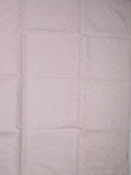Kota fancy saree pastel purple color allover embroidery & fancy border with running pallu and attached plain blouse