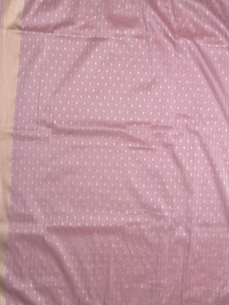 Organza crush fancy saree purple color allover plain & zari border with zari pallu and plain blouse