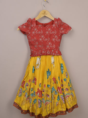 Designer lehenga set for kids | party wear | 4-5 years