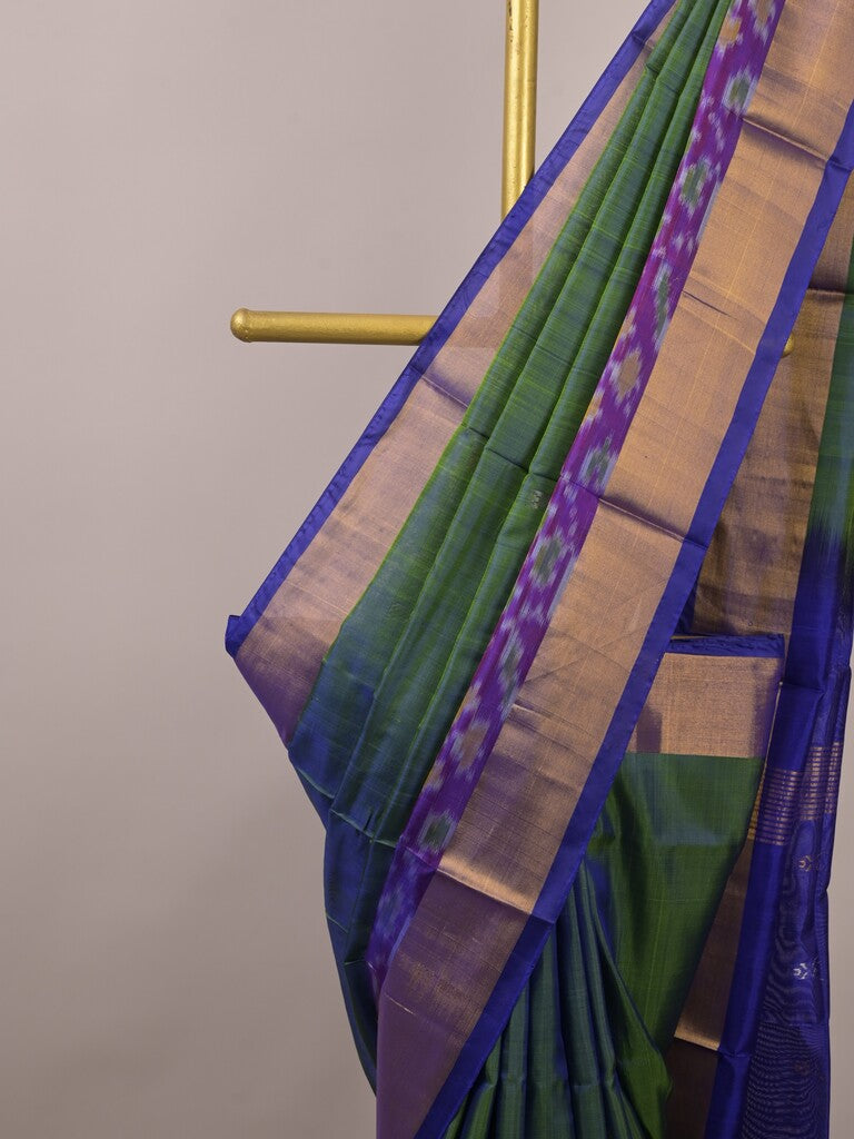 Uppada pattu saree for women | Royal blue | allover zari motifs | party wear