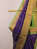 Uppada pattu saree for women | Royal blue | allover zari motifs | party wear