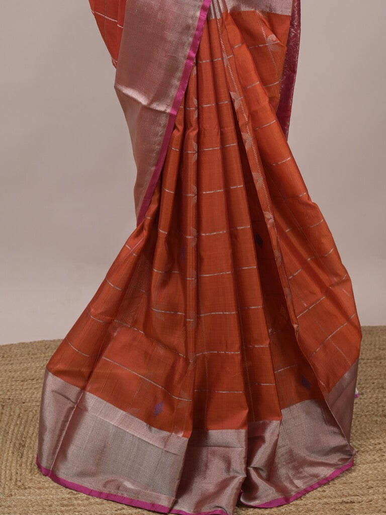 Uppada pattu saree for women | Royal blue | allover zari motifs | party wear