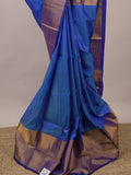 Uppada pattu saree for women | Royal blue | allover zari motifs | party wear