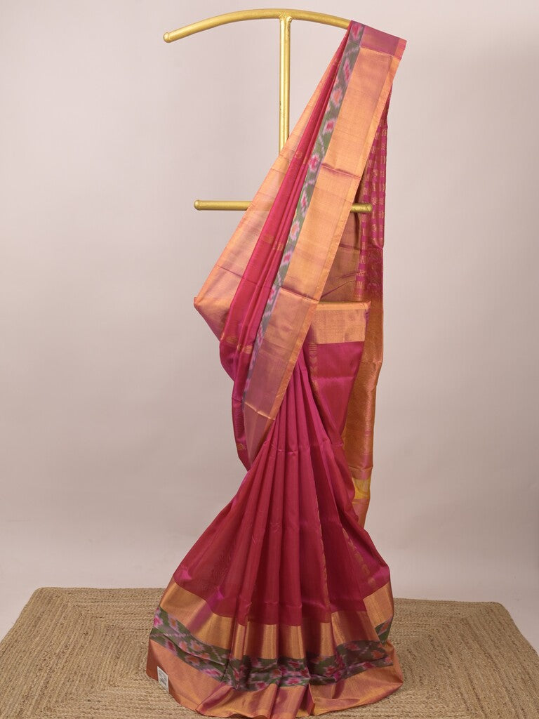 Uppada pattu saree for women | Royal blue | allover zari motifs | party wear