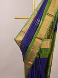 Uppada pattu saree for women | Royal blue | allover zari motifs | party wear