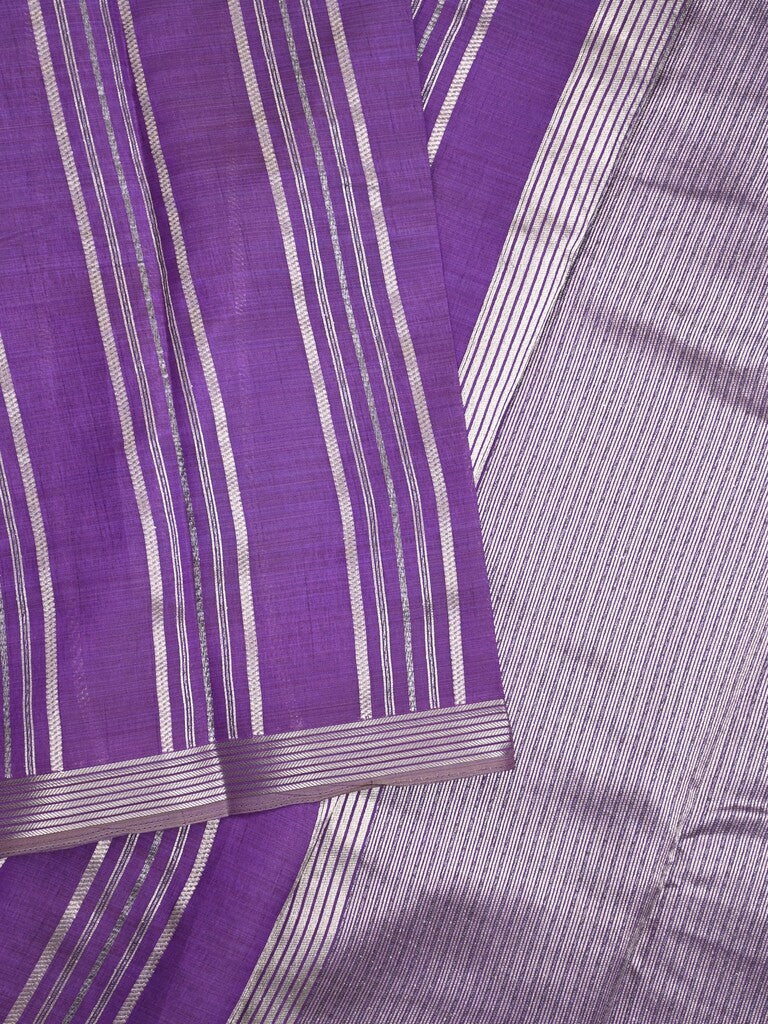 Dupion fancy saree wine color allover zari butis & zari border with zari pallu and contrast blouse Copy