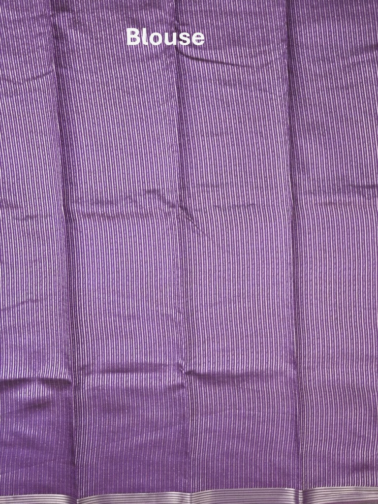 Dupion fancy saree wine color allover zari butis & zari border with zari pallu and contrast blouse Copy