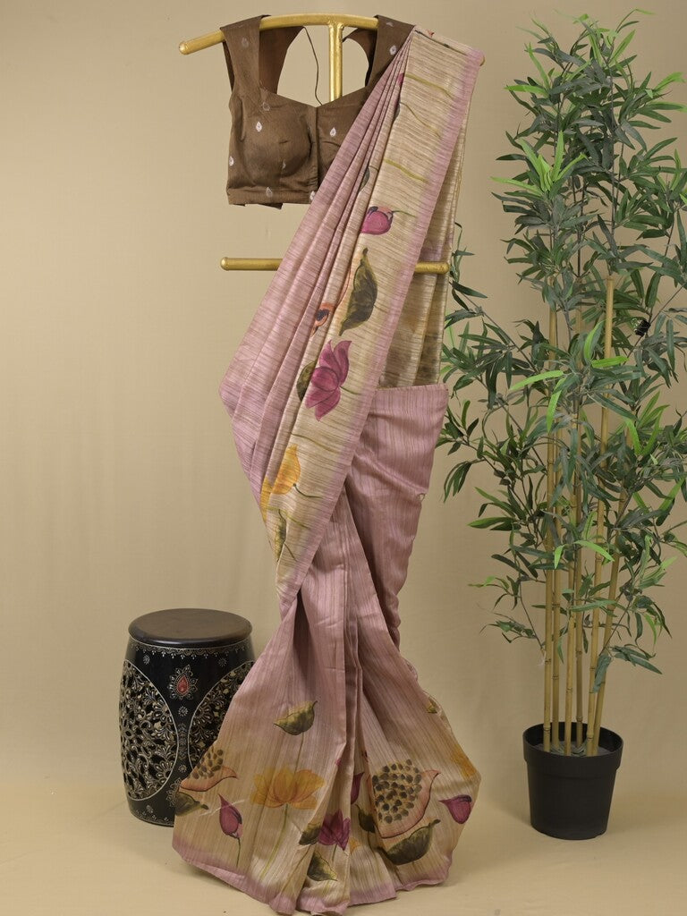 Rocket saree Soft organza saree in blue color