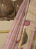 Rocket saree Soft organza saree in blue color