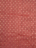 Dola tissue fancy saree purple color allover zari motifs & zari border with rich pallu and plain self blouse