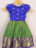 Girls Traditional Pattu Lehenga Set | Festive & Ethnic Wear | 1-2 years
