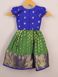 Girls Traditional Pattu Lehenga Set | Festive & Ethnic Wear | 1-2 years