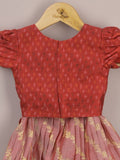 Girls Traditional Pattu Lehenga Set | Festive & Ethnic Wear | 2-3 years